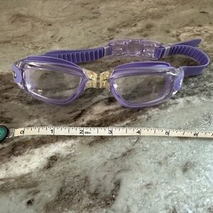 Purple Swim Goggles